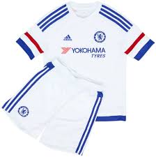 Mini-kit bébé Fc Chelsea réf S11648 Adidas blanc