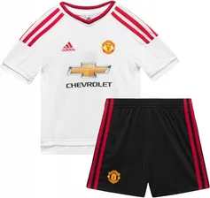 Mini-kit Bébé Manchester United ref AC 1439 ADIDAS blanc